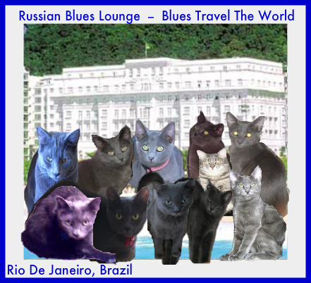 Missy and the Russian Blues Lounge in Rio de Janeiro