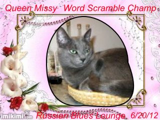 Missy won Scrabble