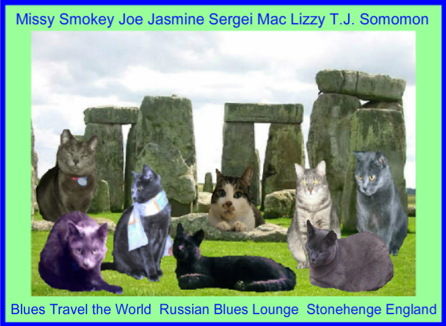 In Stonehenge with the Blues